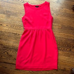 J. Crew Sleeveless Soft Red Dress